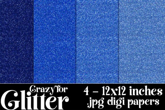 Crazy for Glitter Backgrounds, Blue: Your Go-To Sparkle Asset