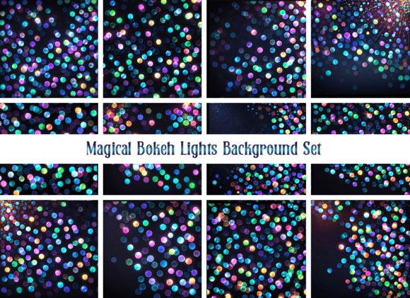 Enrich Your Visuals: The Power of Magical Bokeh Lights Backgrounds