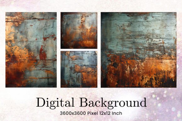 Iron Rusty Grunge Backgrounds: A Designer's Texture Toolkit