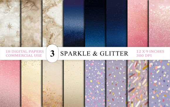 Sparkle & Glitter Backgrounds: A Designer's Secret Weapon