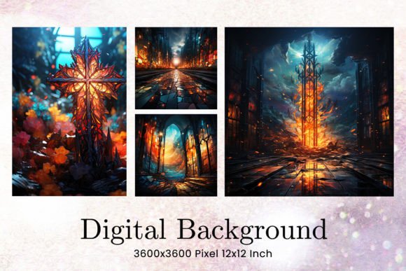 Sun Jesus Cross Backgrounds Wallpaper: Digital Design Assets