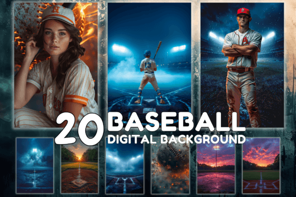 Transform Your Photos with Baseball Backdrops Sport Backgrounds